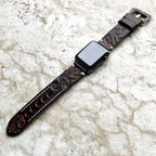 Sera håndgraveret læderrem til Apple Watch Ultra og andre modeller