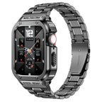 Alera Apple Watch Stainless Steel Band With Protective Case