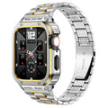 Alera Apple Watch Stainless Steel Band With Protective Case