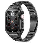 Alera Apple Watch Stainless Steel Band With Protective Case