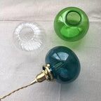 Lunora Handcrafted Vintage Glass Pendant Light With LED Bulb Included
