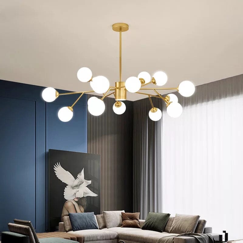 Lustre à bulles Marlow pour éclairage intérieur moderne