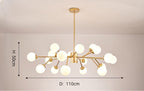 Lustre à bulles Marlow pour éclairage intérieur moderne