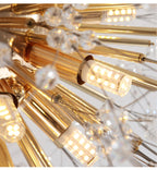 Lampada a sospensione Asterra Crystal Dandelion con pendente a soffitto, lampada moderna