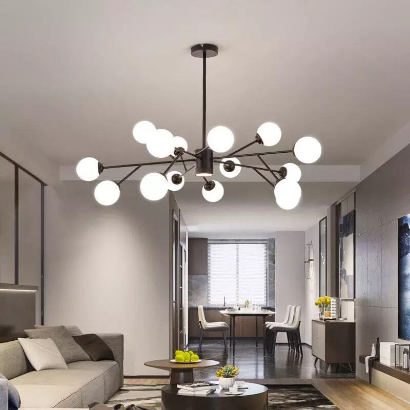 Lustre à bulles Marlow pour éclairage intérieur moderne