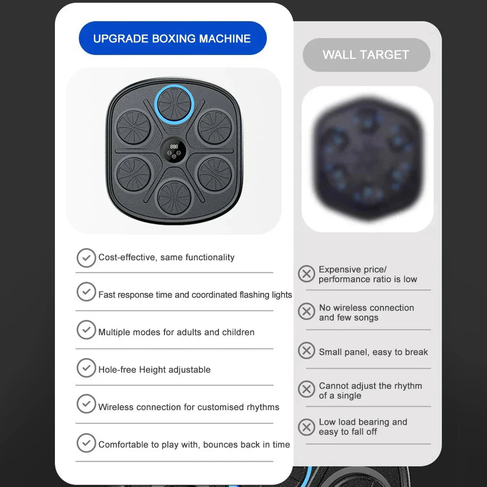 Entraîneur de boxe intelligent PunchMate pour entraînement fitness à domicile