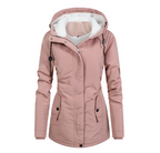 Nordhaven Women's Quilted Waterproof Winter Coat With Hood