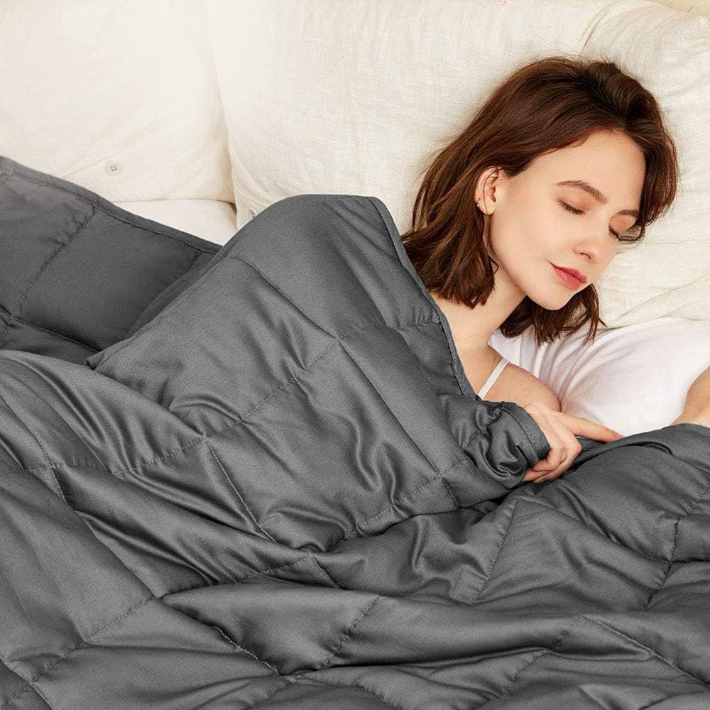 CalmNest Sleep Enhancing Weighted Blanket For Deep Relaxation