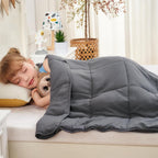 CalmNest Sleep Enhancing Weighted Blanket For Deep Relaxation