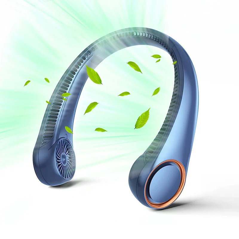Ventilatore portatile senza pale da indossare al collo per il comfort personale