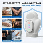 ArthroFlex Pro 3-in-1 Handmassagegerät mit Wärme und Handgelenkstütze