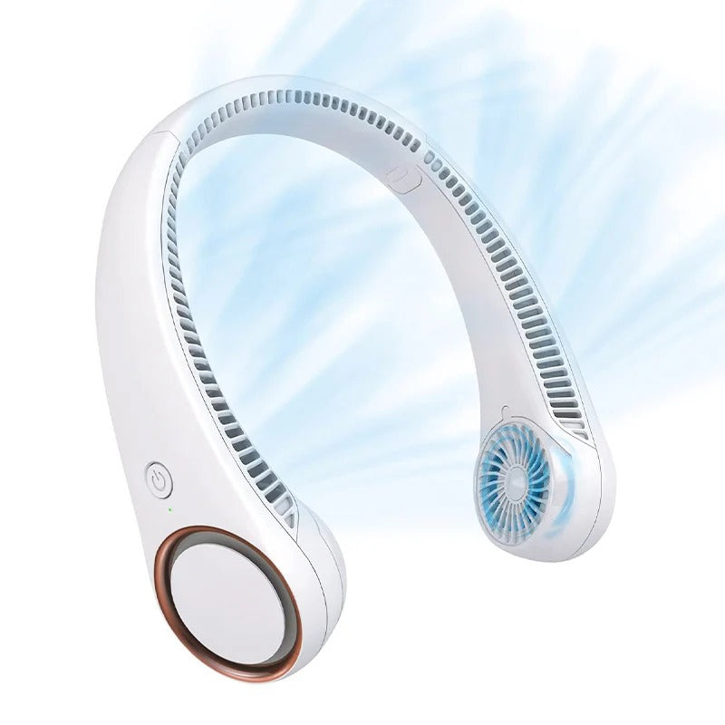 Ventilatore portatile senza pale da indossare al collo per il comfort personale