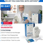 ArthroFlex Pro 3-in-1 Handmassagegerät mit Wärme und Handgelenkstütze