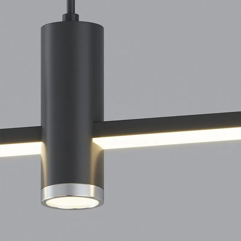 Modern Yemek Odaları İçin Lineer Tasarımlı Nexa Sarkıt Lamba