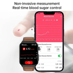 Smartwatch Med Sundhedsovervågning Fra AeroPulse, 1,83-Tommer Skærm