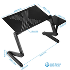 Virex Ergonomischer Laptop-Ständer mit 360-Grad-Drehung für Reisen oder Homeoffice