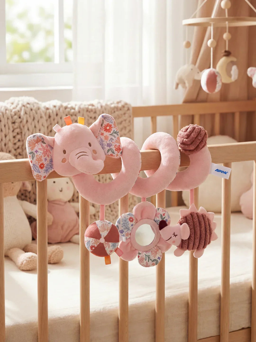 Sensory Wrap-Around Baby Bed Toy
