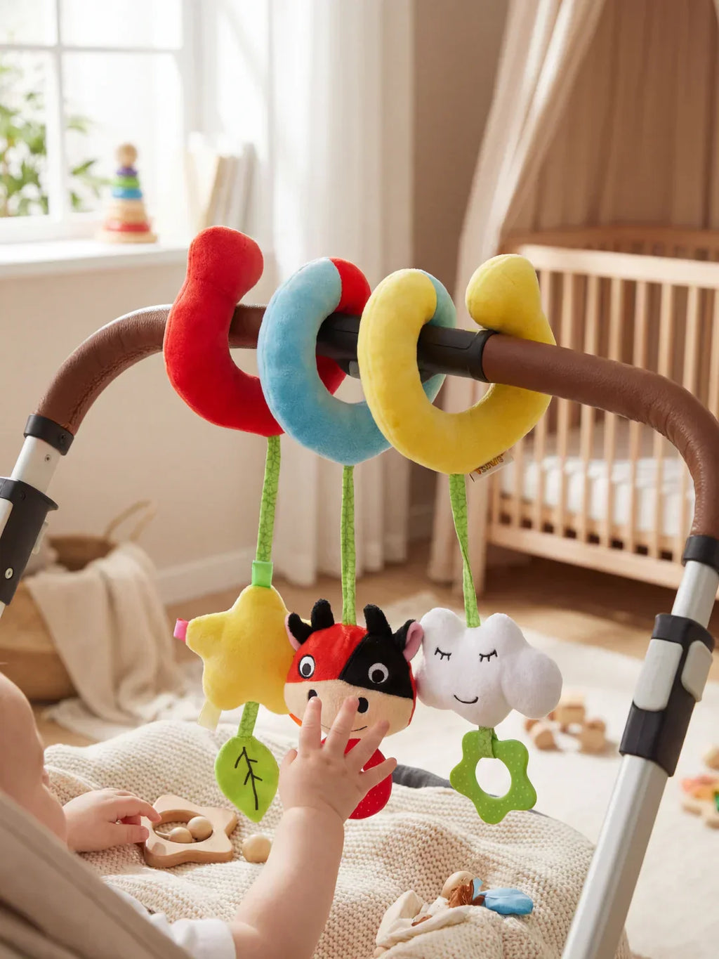 Vibrant Safari Sensory Activity Spiral