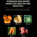 NovaHydro Elite 5000ppb Wasserflasche Wasserstoff-Ionisator