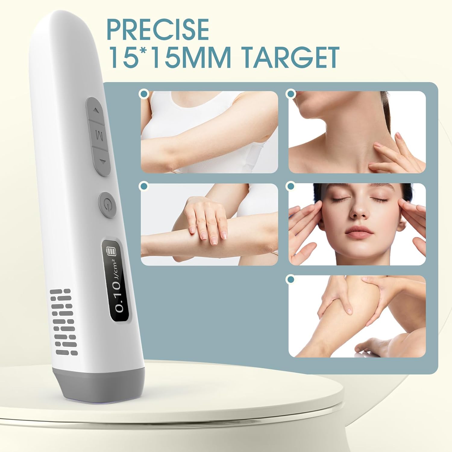 Dispositivo de Fototerapia UVB Portátil 308nm 2026 – Tratamiento en Casa para Psoriasis, Eccema, Vitiligo y Más