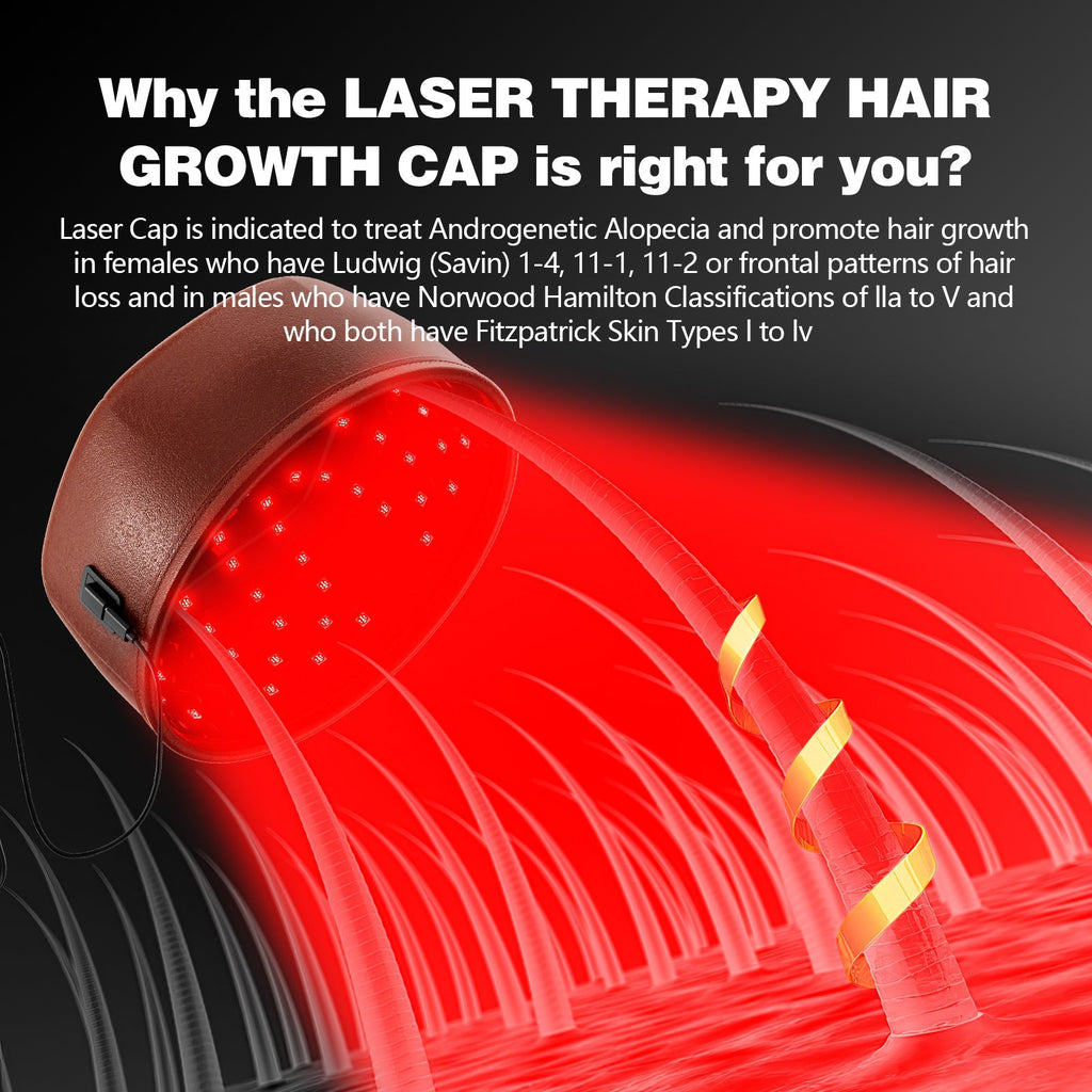 Wearable Laser Cap for Thinning Hair and Everyday Scalp Wellness