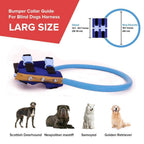 WandaPaws Blind Dog Harness With Guide And Bumper Collar
