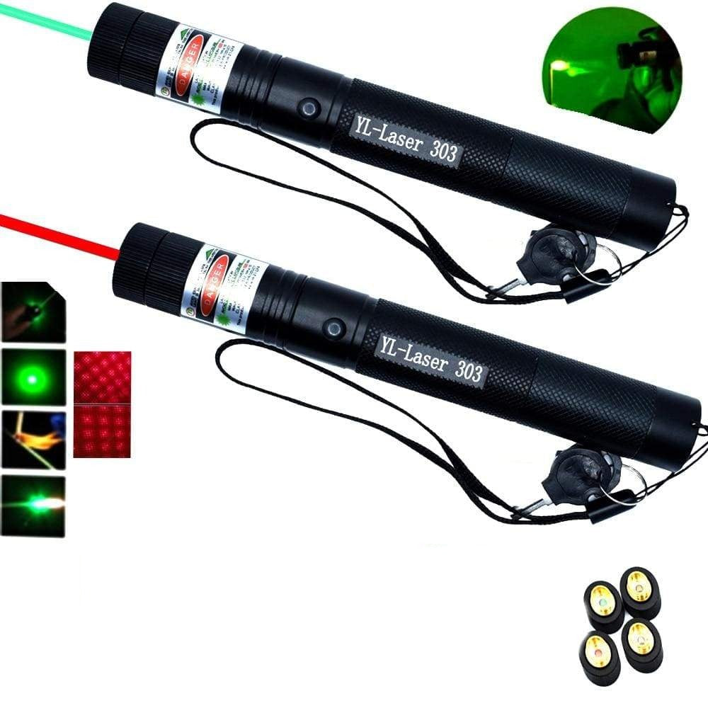Laserpointer 303 heldergroene straal voor presentaties