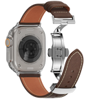 Řemínek na Apple Watch s motýlkovou sponou od značky Avelon
