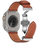 Řemínek na Apple Watch s motýlkovou sponou od značky Avelon