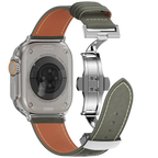 Řemínek na Apple Watch s motýlkovou sponou od značky Avelon