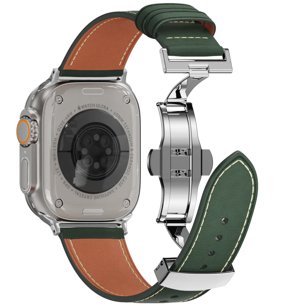 Řemínek na Apple Watch s motýlkovou sponou od značky Avelon