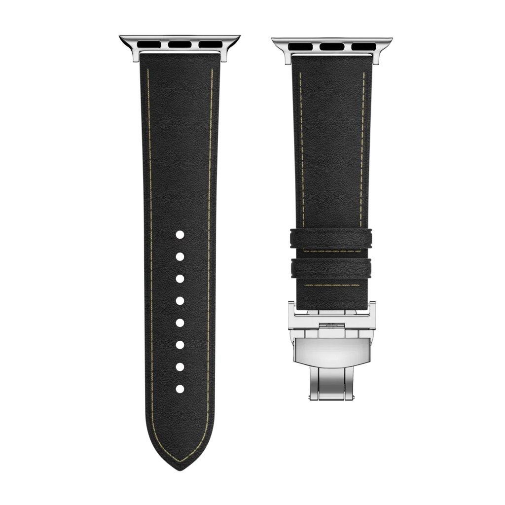 Řemínek na Apple Watch s motýlkovou sponou od značky Avelon