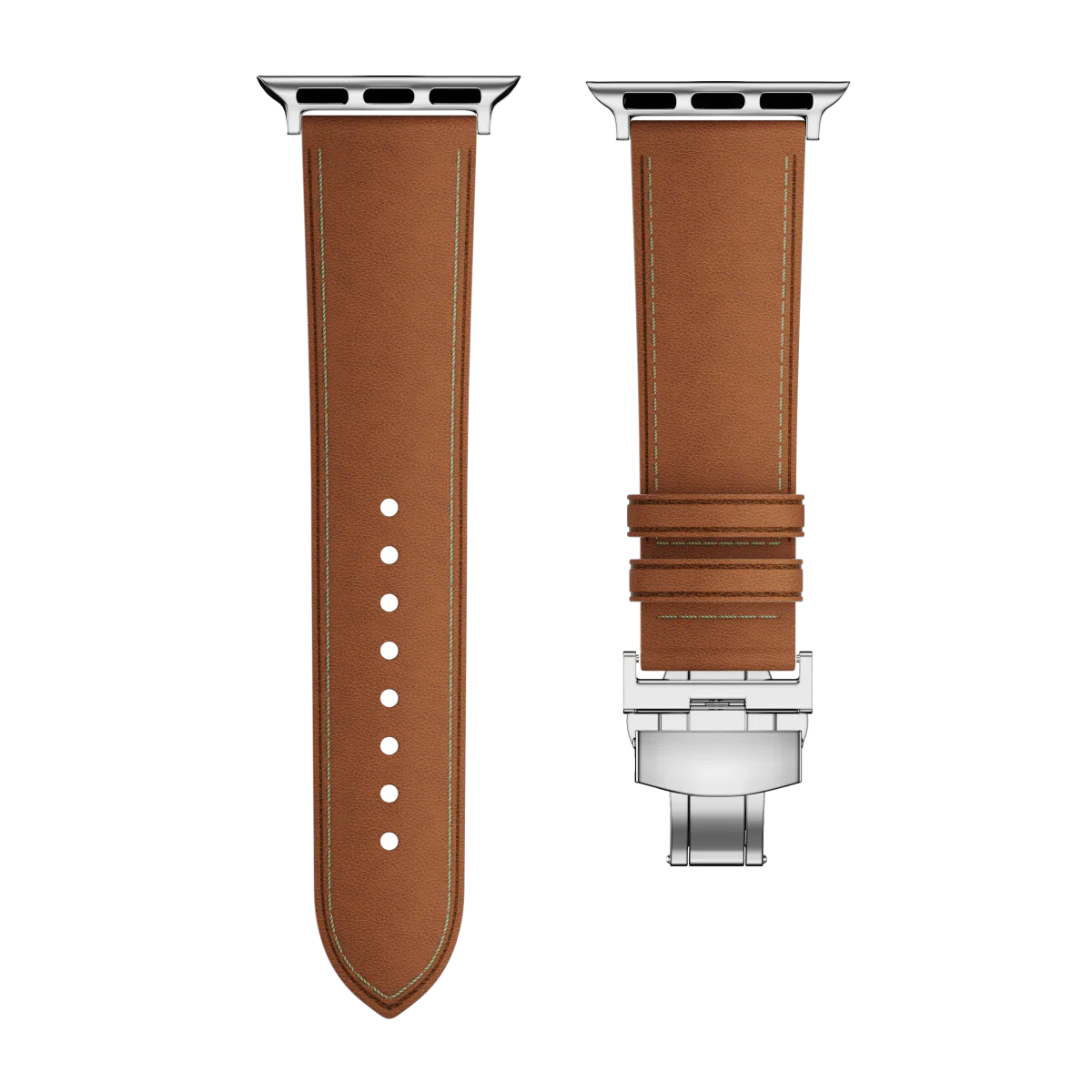 Apple Watch Band With Butterfly Clasp By Avelon Brand