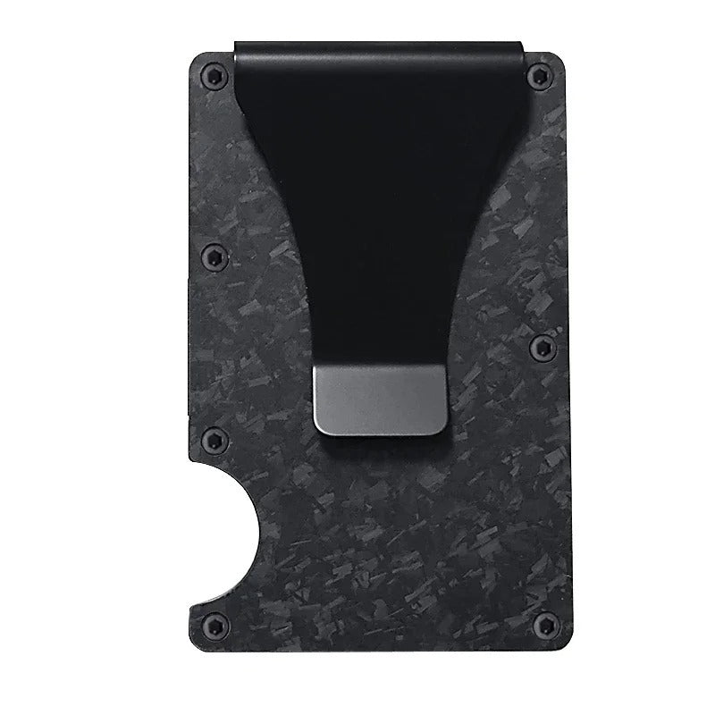 Kirrea Titanium Card Holder RFID Matte Cobalt Slim Unisex Accessory