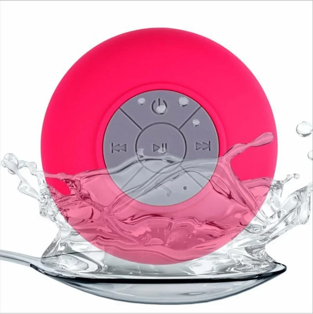 AquaGlow wasserdichter schwimmender Pool-Lautsprecher mit LED-Beleuchtung