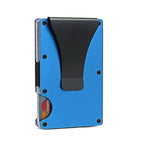 Kirrea Titanium Card Holder RFID Matte Cobalt Slim Unisex Accessory
