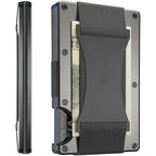 Kirrea Titanium Card Holder RFID Matte Cobalt Slim Unisex Accessory