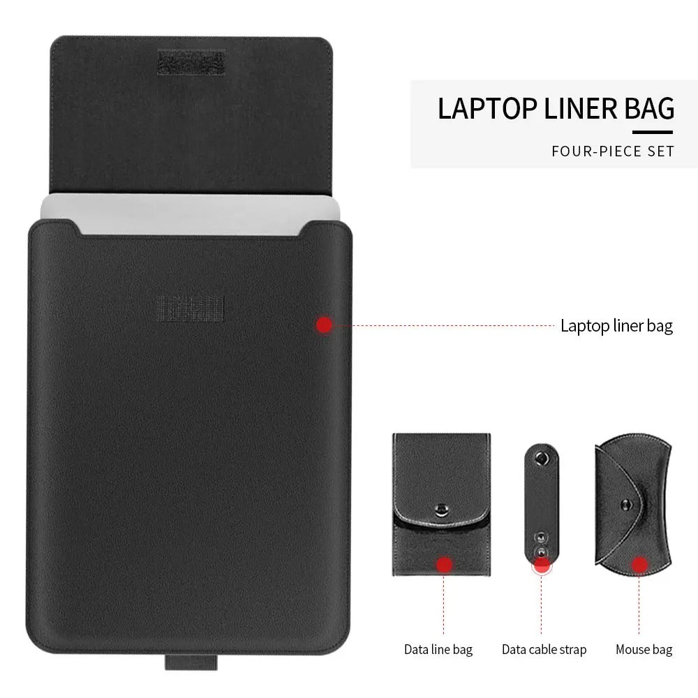Kirev Custodia 4-in-1 con Manica e Supporto Slim per Comfort Ergonomico