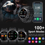 FortisX Titan Rugged Tactical Smartwatch With Extended Battery Life