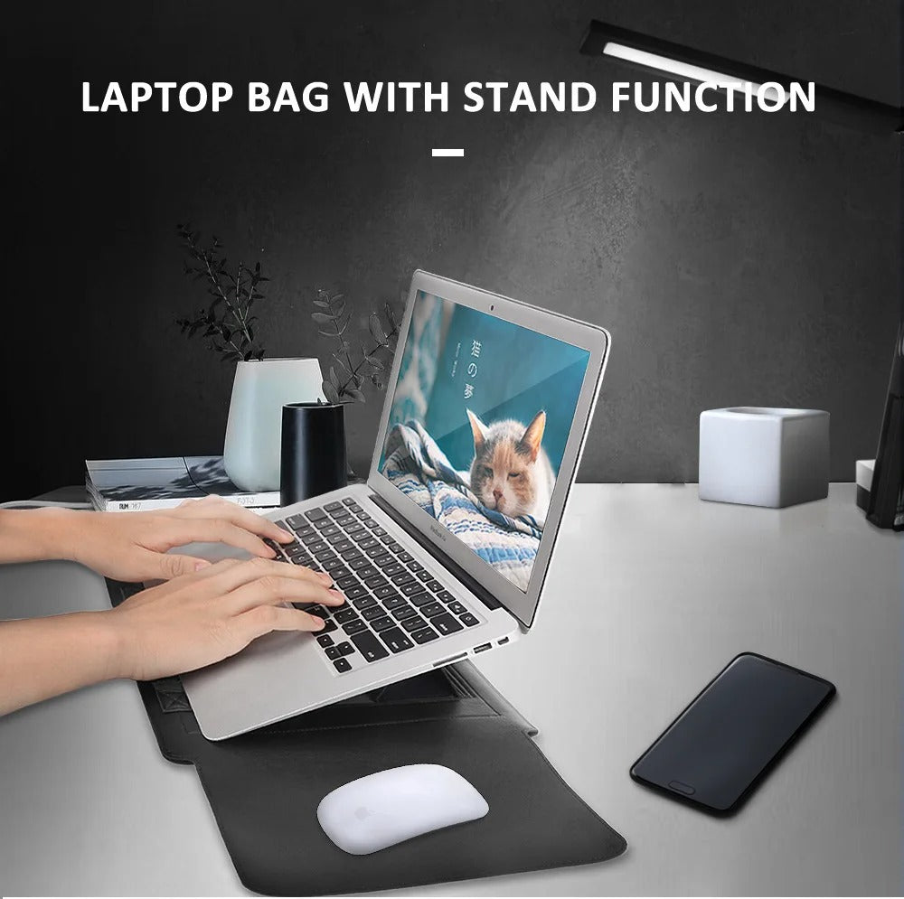 Kirev Custodia 4-in-1 con Manica e Supporto Slim per Comfort Ergonomico