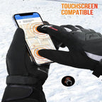Guanti da Moto Riscaldati VeloWarm Ricaricabili via USB per Gite al Freddo