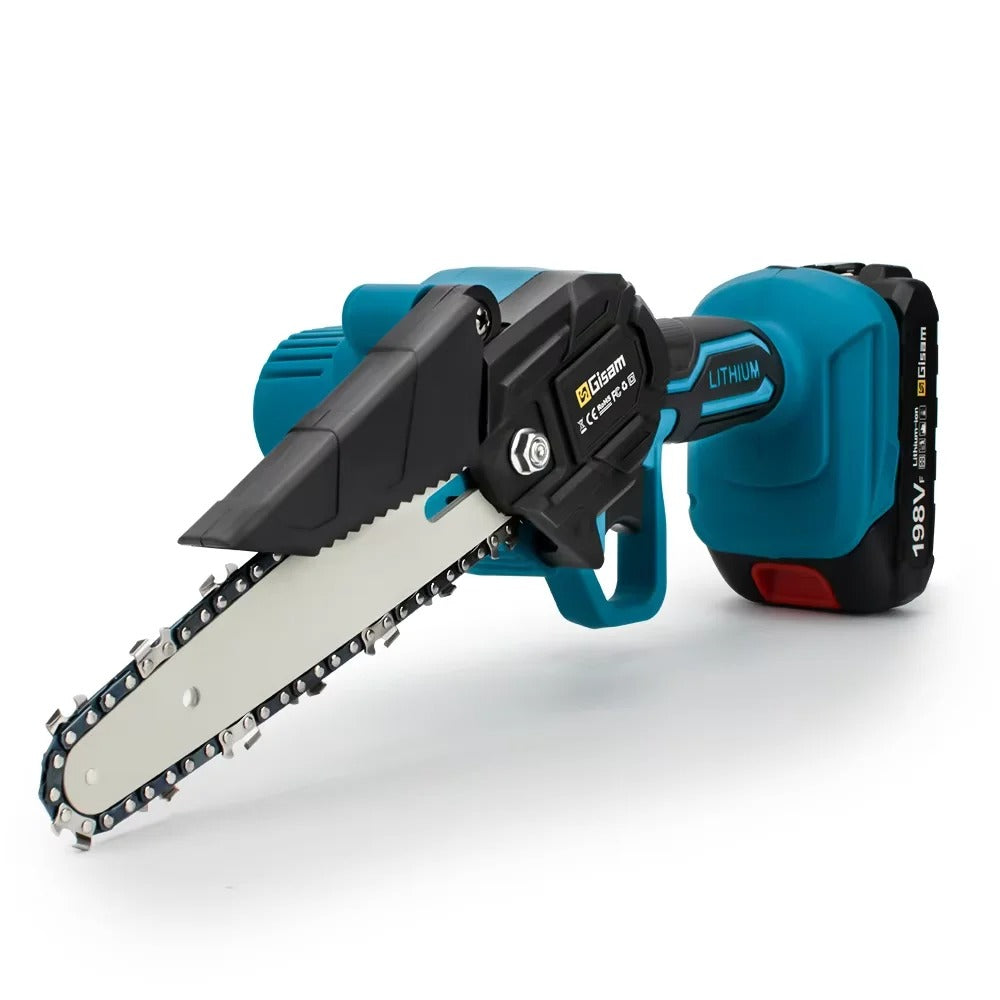 LumaSaw 6 İnç Bataryalı Zincir Testere Ergonomik Tutacaklı