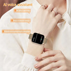 Smartwatch From NovaVel Luma For Women With Core Features And Sleek Look