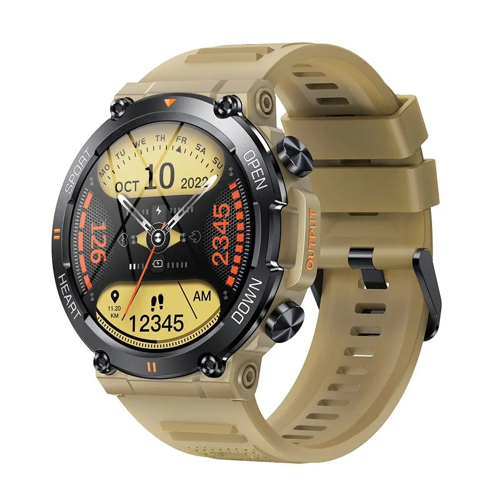 FortisX Titan Rugged Tactical Smartwatch With Extended Battery Life