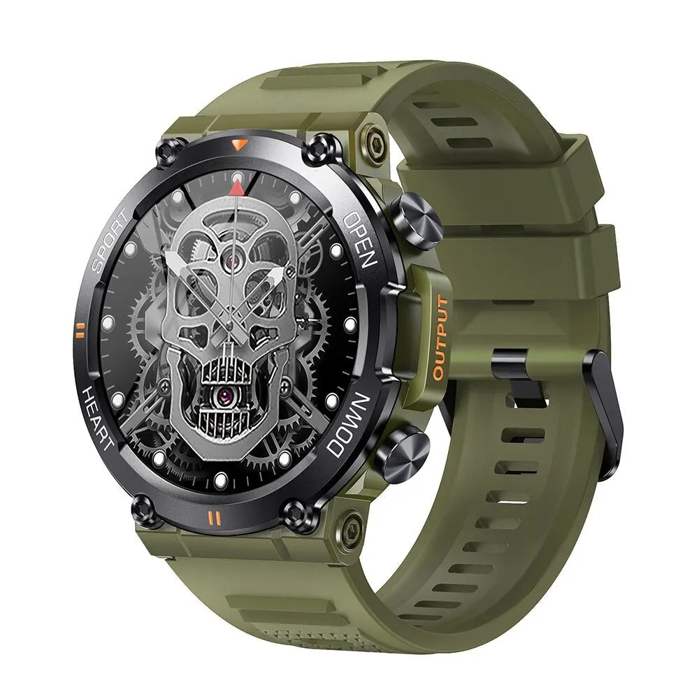 FortisX Titan Rugged Tactical Smartwatch With Extended Battery Life