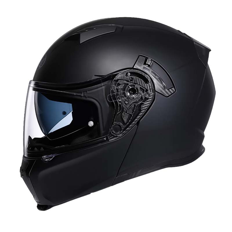 Casco modulare con doppia visiera ribaltabile, certificazione DOT ed ECE e fodera removibile