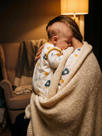 Ultra-Soft Cotton Baby Sleeping Bag with 2-Way Zip