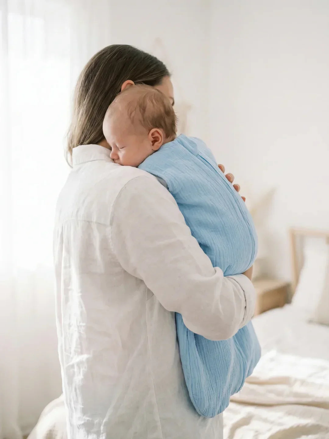Breathable Cotton Gauze Summer Baby Sleep Sack