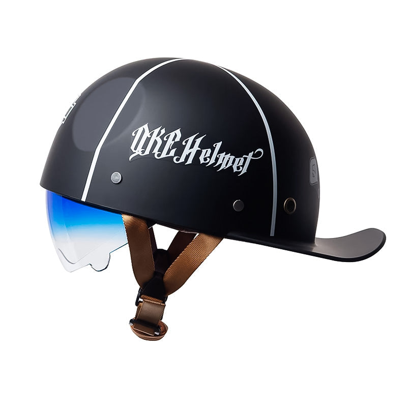 OrionRide Baseball Style DOT Helmet With ABS Shell For Motorcycles