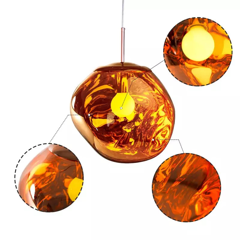 Liora Glass Pendant Light Delivers Warm Glow For Kitchen Island And Dining Room